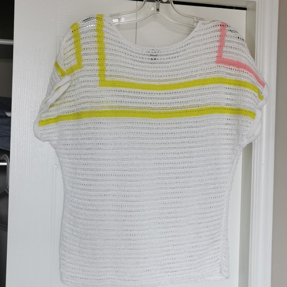 ANN TAYLOR CROCHET TOP - Picture 2 of 5